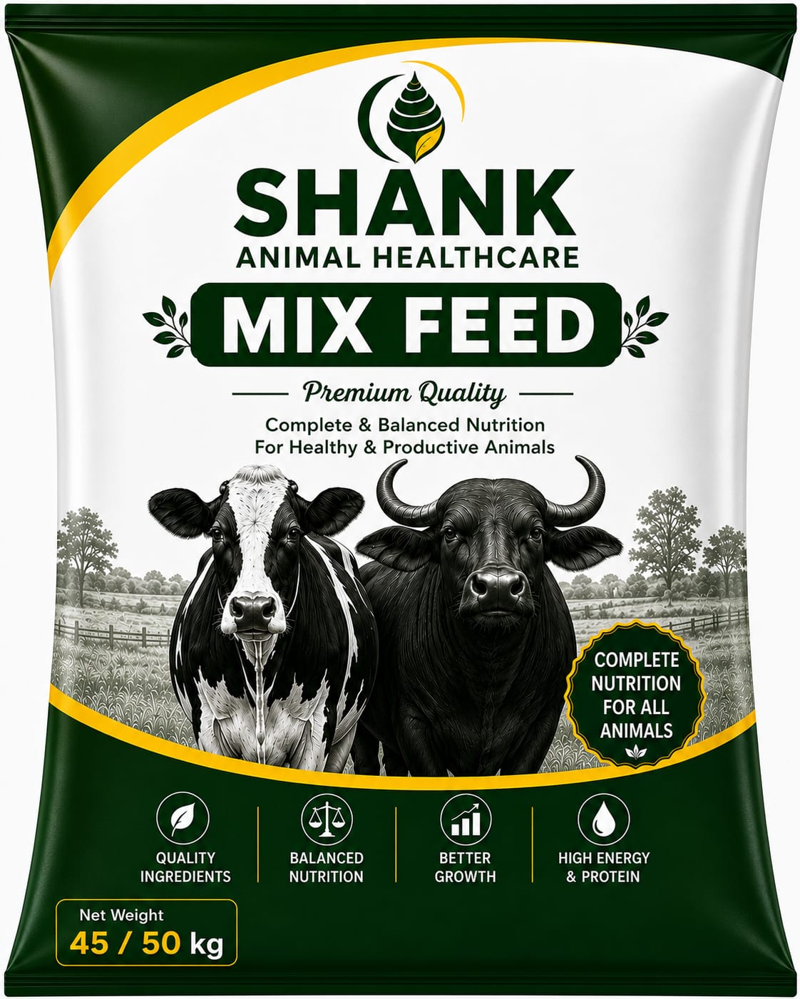 SHANK MIX FEED — Front Pack पूर्ण promotional poster
